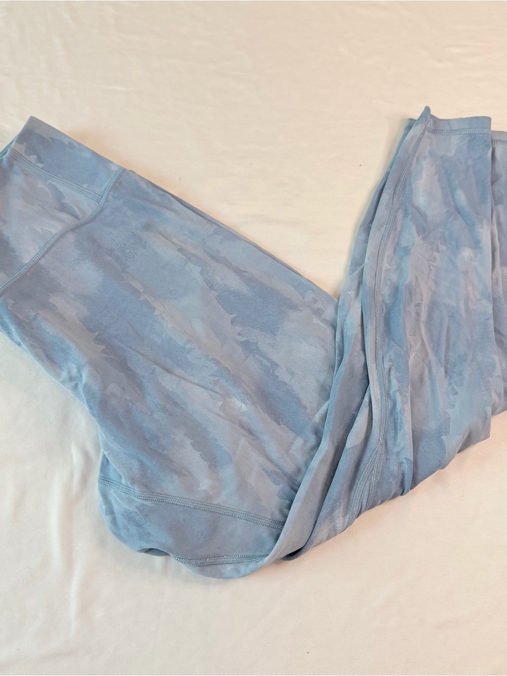 Patagonia Blue Tie Dye 7/8 Leggings XL 25” Yoga Running Hiking Active Pants